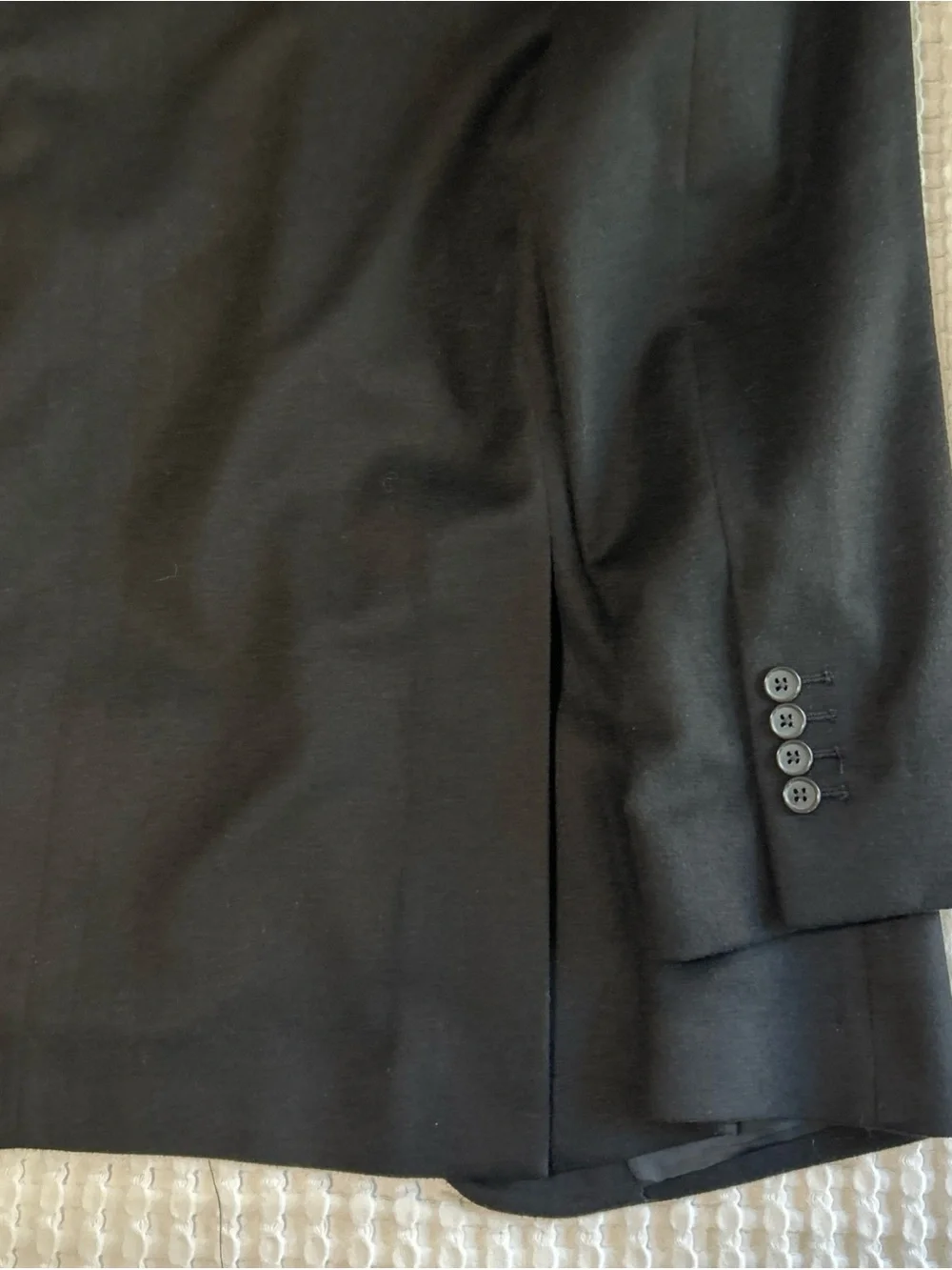 Brooks Brothers Regent Fit Loro Piana 100% Cashmere Black Blazer Sport Coat 48R